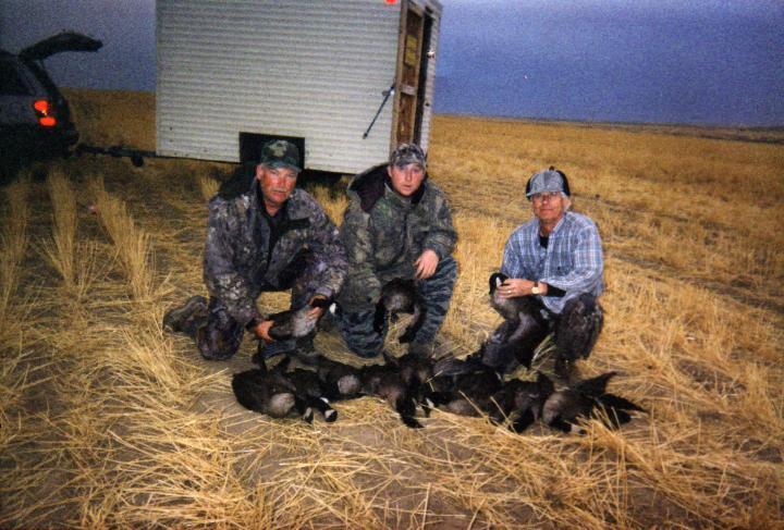 Goose hunting 2004