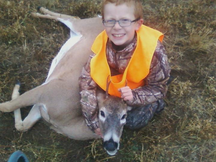 E's first deer 2012 Season